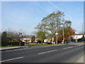 Shirland - Junction of Main Road (A61) and Hallfieldgate Lane in DE55 6AA