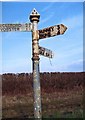 Old Direction Sign - Signpost, north west of Mells in BA11 3RH