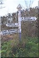 Old Direction Sign - Signpost, Parbrook Lane junction, East Pennard in BA4 6UF