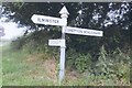 Old Direction Sign - Signpost south of Shepton Beauchamp in TA19 0NF