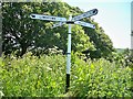 Direction Sign - Signpost on Sithney green in TR13 0SH