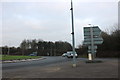 Roundabout on Dowding Way, Waltham Abbey in EN9 3QN