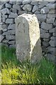 Old Boundary Marker by Sand Haw Moss, Grassington Parish in BD23 5EQ