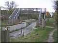 New footbridge on Wendover Arm in HP23 4NR