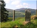 Old Milestone by the B8019, Chapelton of Borenich, Blair Atholl Parish in PH16 5RS