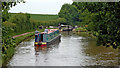 Tyrley Locks south-east of Market Drayton in Shropshire in TF9 2AG