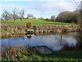 Fishing lake at Ashperton in HR8 2RT