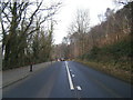 A4054 heading north to Troedyrhiw in CF48 4TJ