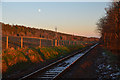 Railway Line near Dunrobin, Sutherland, Scotland in KW10 6SF