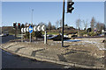 Roundabout at Nerston in G74 3NJ