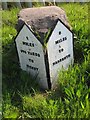 Old Milestone by the A478, Crane Cross, Saundersfoot Parish in SA69 9DU