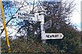 Old Direction Sign - Signpost by Lipyeate Cross, Coleford Parish in BA3 5EN