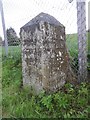 Old Milestone by the former A928, Petterden, Inverarity Parish in DD4 0QD