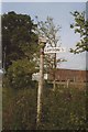 Old Direction Sign - Signpost by Ball's Hill, Brympton Parish in BA22 8SY