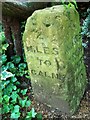 Old Milestone by the A3102, north of Broad's Green, Calne Without Parish in SN11 0PT