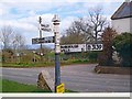 Old Direction Sign - Signpost by the B3139, Wells Road, Theale in BS28 4SR