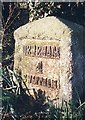 Old Milestone by Walnut Farm, Dereham Road, Wendling in NR19 2LX