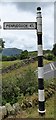 Direction Sign - Signpost by the A5091, Matterdale in Matterdale