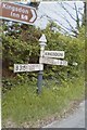Old Direction Sign - Signpost by the B3151, Rocky Hill, Kingsdon in TA11 7ES