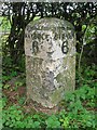 Old Milestone by the A77, Low Dalquhat in KA26 9NE