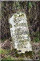 Old Milestone by the B660, Tilbrook parish in PE28 0JY
