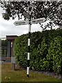 Old Direction Sign - Signpost by Horsey Lane, Longdon parish in WS15 4LW
