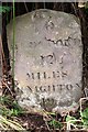 Old Milestone by the A4110, south of Bainstree Cross in HR6 9DG