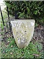 Old Boundary Marker by Ringwood Road, Three Legged Cross, Verwood parish in BH21 6FA