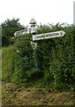 Old Direction Sign - Signpost by Blagdon Hill, Pitminster parish in TA3 7SJ