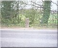 Old Milestone by the A367, Foss Way, Peasedown St John parish in BA2 8LH