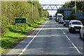 Footbridge over the Dumfries Bypass at Bloomfield in DG1 3UL
