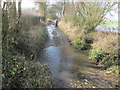 Flooded path on the Roman Road in CB11 4RT