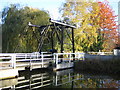 Rickmansworth: Salter's Cut drawbridge in WD3 1GY