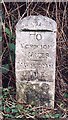 Old Milestone by the B1150, Norwich Road, Horstead with Stanninghall parish in NR12 7DA