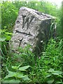 Old Milestone by the A714, south of Bladnoch Bridge, Kirkinner parish in DG8 9BX