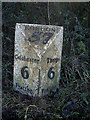 Old Milepost by the A133, Main Road, Frating parish in CO7 7DR