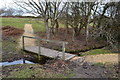 Footbridge over stream on Barton Common in BH25 5PR