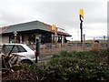 McDonald's fast food outlet in CH8 8RX