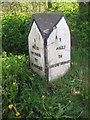 Old Milestone by the A4075, Cross Hands, Martletwy parish in SA67 8DD