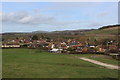 Approaching the Village with Two Names in DT11 8PY