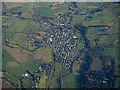 Darvel from the air in KA17 0FE
