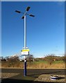 Platform lighting at Leuchars Station in KY16 0XJ