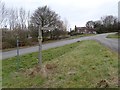 Road junction, Bromyard Downs in HR7 4PD