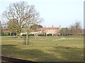 Wallington Hall from the driveway in PE33 0EP