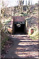 Eastern end of a pedestrian underpass, Gelligaer in CF82 8FG