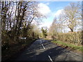 Entering Brundish on B1118 Framlingham Road in Brundish