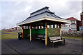 Seaside shelter, Queen's Promenade, Bispham in FY2 9HL