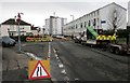 Roadworks on Rotherwood Avenue in G61 1RG