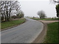 Road to Barnetby le Wold at the entrance to Prospect Farm in DN38 6EN