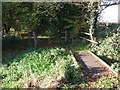 Footbridge across stream, Watery Lane in HP23 4PZ